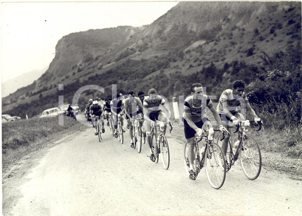 1956 TOUR DE FRANCE 16^ tappa - Federico BAHAMONTES Richard VAN GENECHTEN *Foto