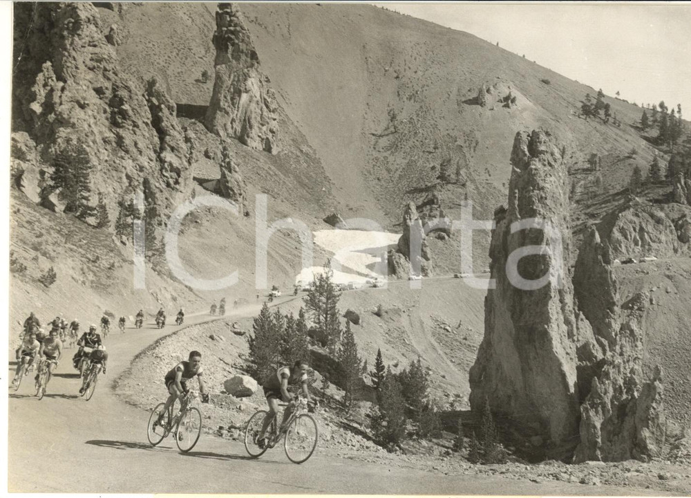 1960 TOUR DE FRANCE Graziano BATTISTINI e Imerio MASSIGNAN alla Casse Déserte