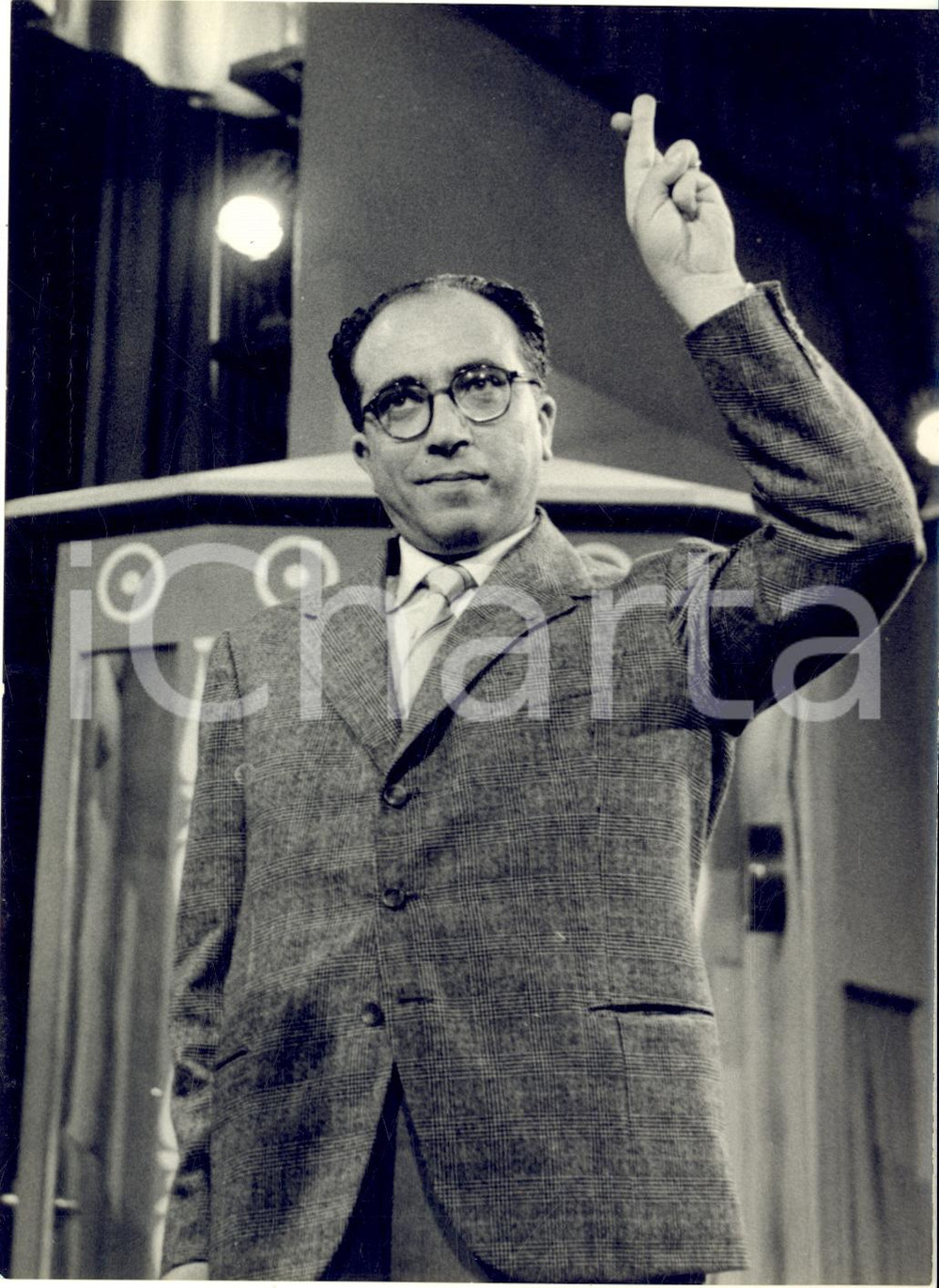 1957 MILANO "LASCIA O RADDOPPIA" Concorrente Giovanni ESPOSITO - Foto 13x18