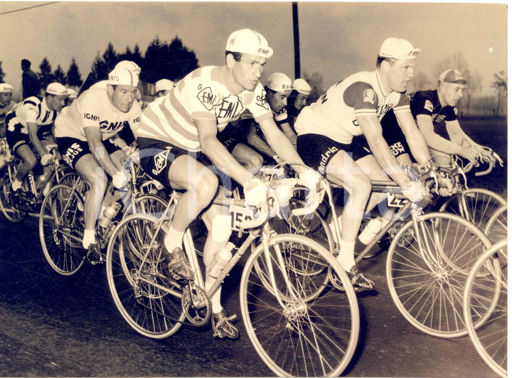 1959 CICLISMO MILANO-SANREMO - Pierino BAFFI Armando PELLEGRINI Raymond VRANCKEN
