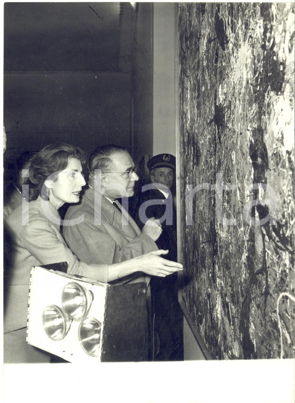 1958 ROMA Galleria Nazionale di Arte Moderna - Mostra opere di Jackson Pollock