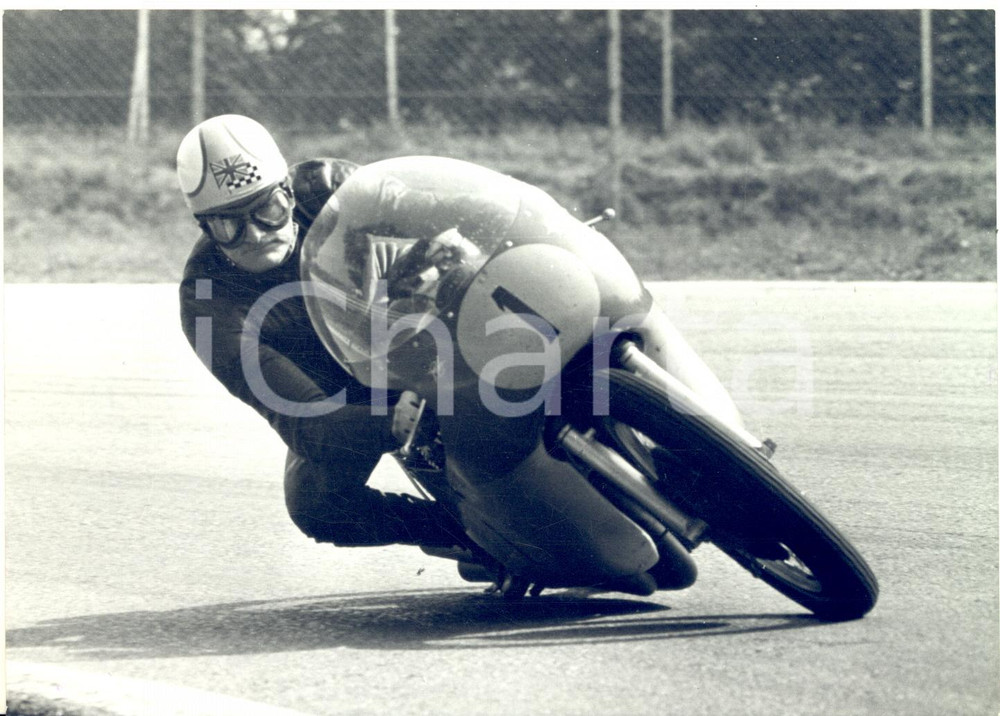 1964 MOTOCICLISMO MONZA Prove GP delle Nazioni - Mike HAILWOOD su MV AGUSTA *Foto