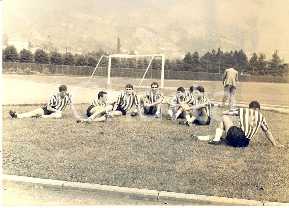 1960 ca TORINO CALCIO Allenamento squadra JUVENTUS (7) - Foto 18x13 cm