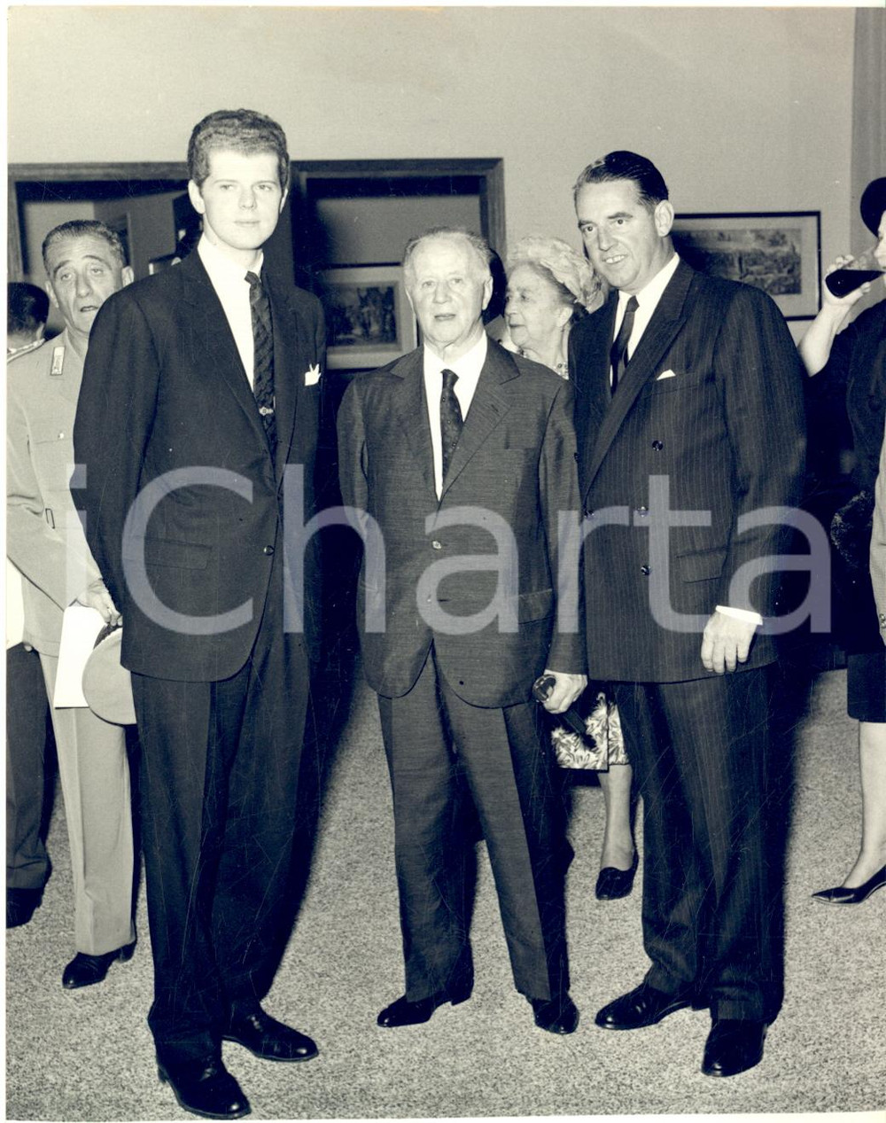 1963 MILANO Nuova sede AMERICAN EXPRESS - VAN CLIBURN Gino CASSINIS Howard CLARK