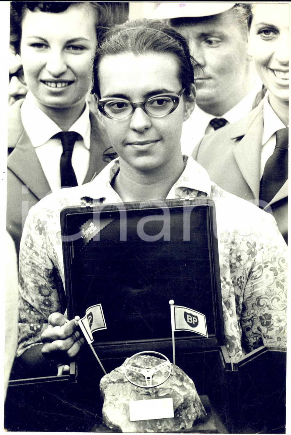 1967 AUTOMOBILISMO MONZA Anna Paola BORGHESIO vincitrice "Volante d'Oro" *Foto