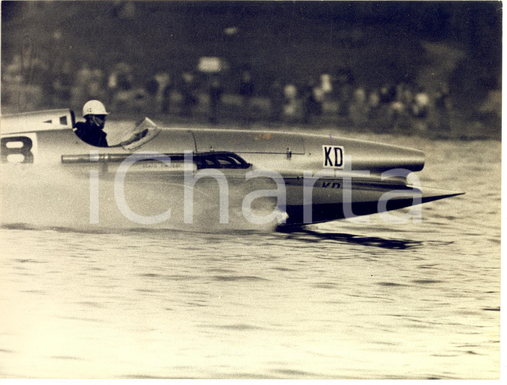 1960 MOTONAUTICA MILANO Idroscalo - Gp d'Italia - Liborio GUIDOTTI Classe KD