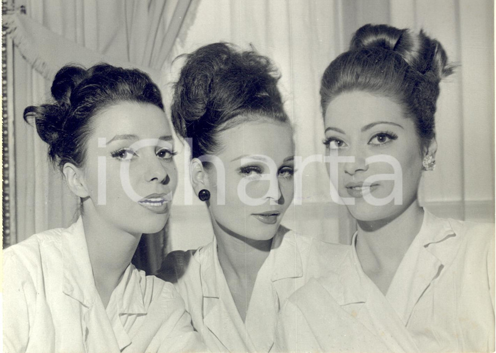 1963 PARIS MODE AUTOMNE Nouveaux mannequins chez PATOU *Photo 18x13 cm