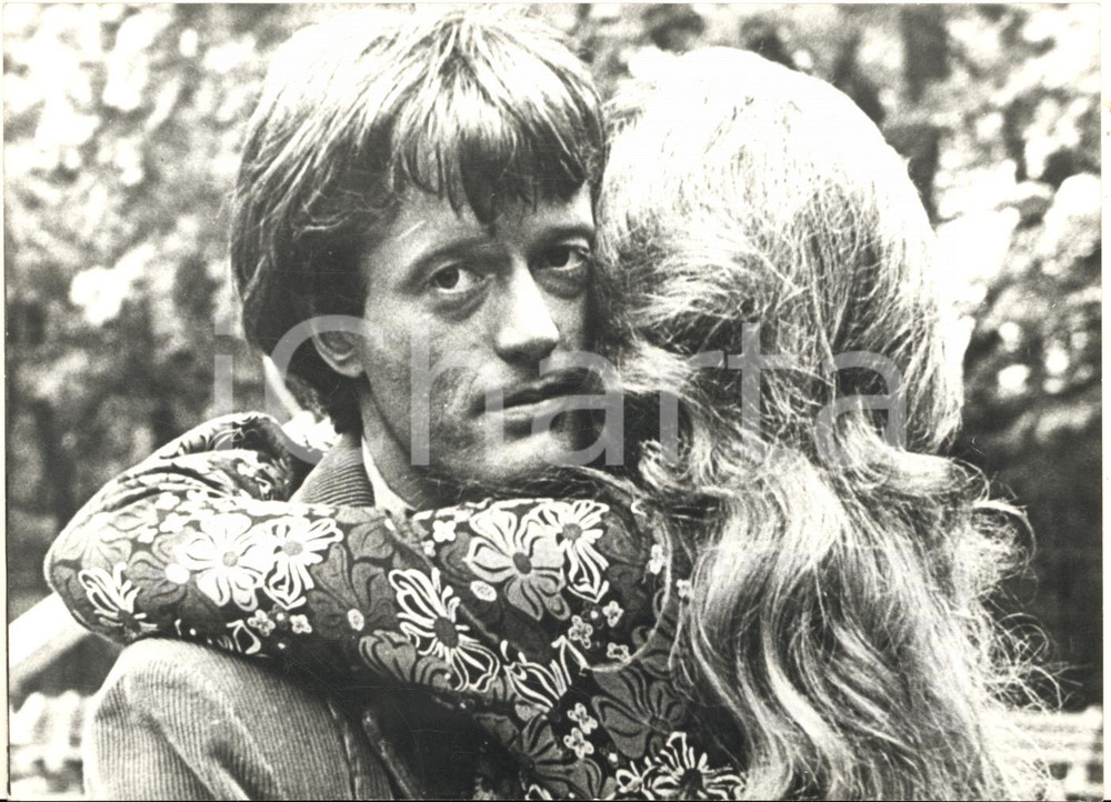 1973 CINEMA Peter FONDA e Lindsay WAGNER sul set di "Two People" - Foto 18x13