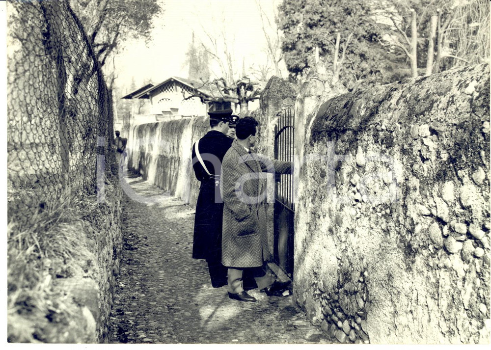 1957 CADENABBIA Villa Rosa - Sorveglianza per le vacanze di Konrad ADENAUER