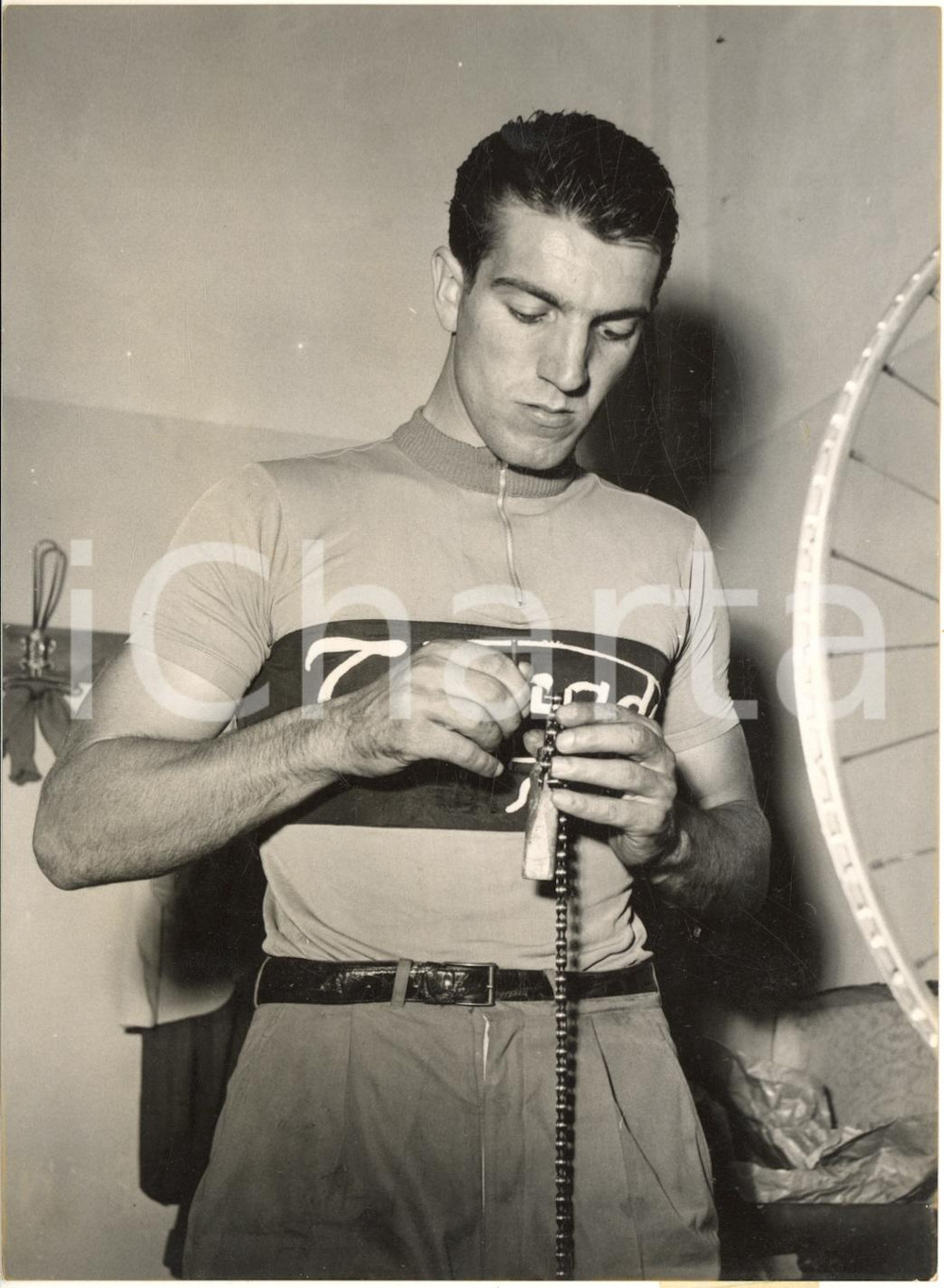 1955 DALMINE CICLISMO SU PISTA - Inseguimento dilettanti - Giuseppe CHIESA