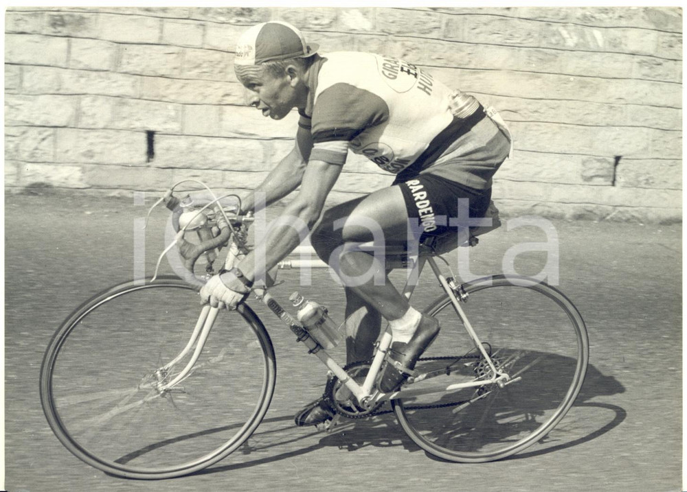 1954 CICLISMO GIRO D'ITALIA Hilaire COUVREUR vincitore tappa Abetone-Genova FOTO