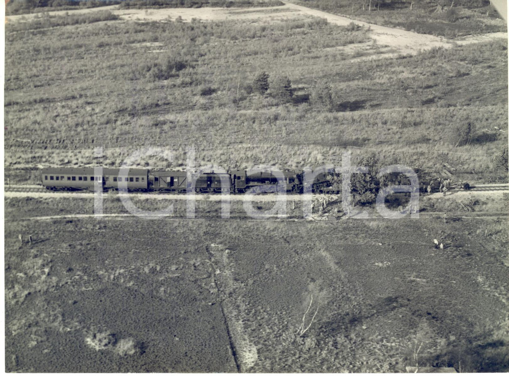 1956 HAMPSHIRE Collision between two trains on the Longmoor Military Railway