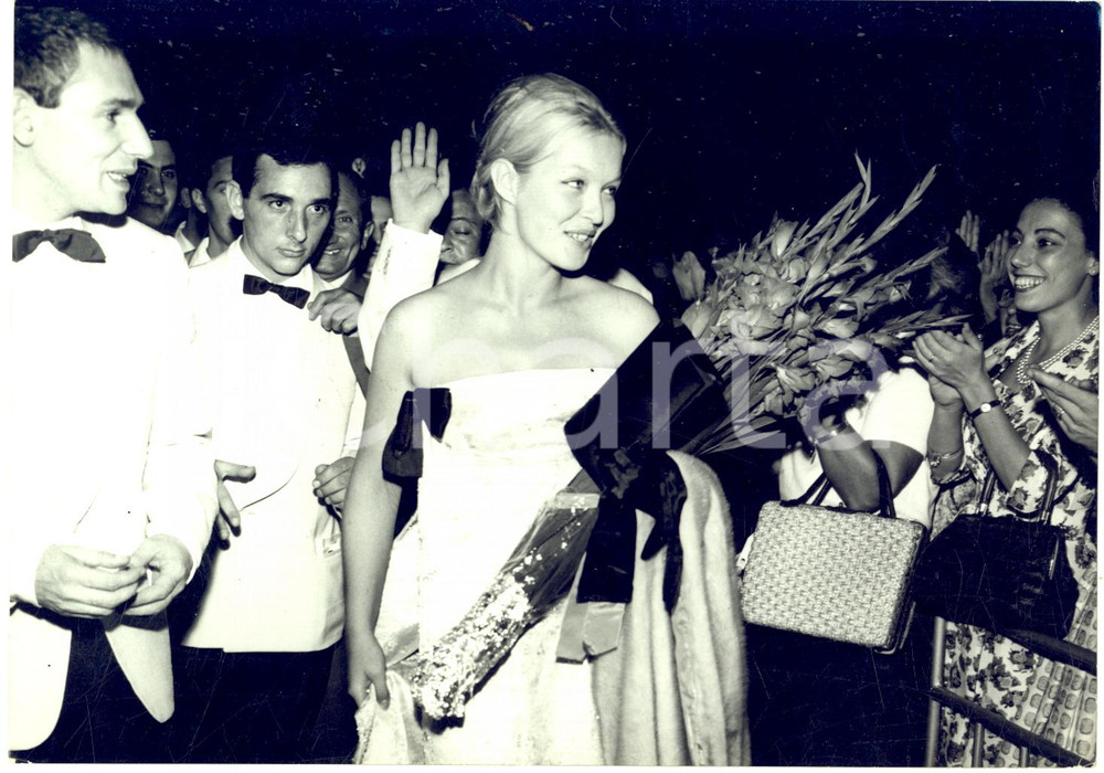 1959 VENEZIA Mostra del Cinema - Marina VLADY e Robert HOSSEIN - Foto 18x13
