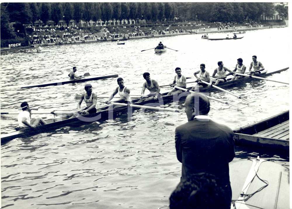 1961 TORINO Regata Centenario UNITA' D'ITALIA - Gruppo CORAZZIERI ROMA - Foto