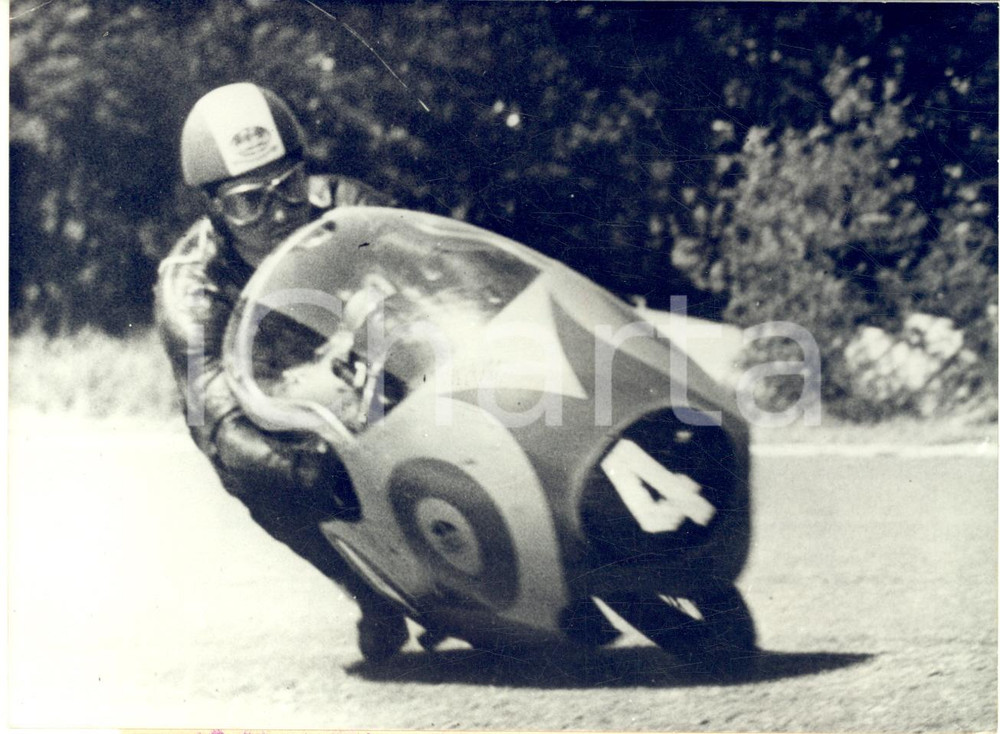 1957 MOTOCICLISMO FRANCORCHAMPS GP del Belgio - Tarquinio PROVINI su MONDIAL