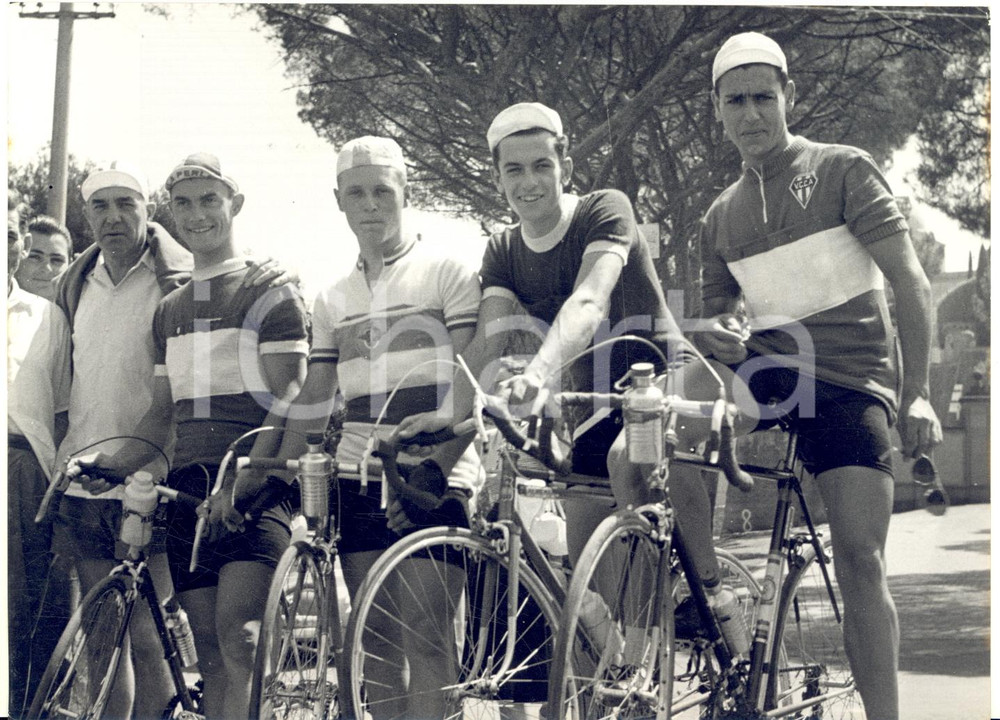 1955 FRASCATI CICLISMO Mondiali dilettanti - Squadra nazionale francese - Foto