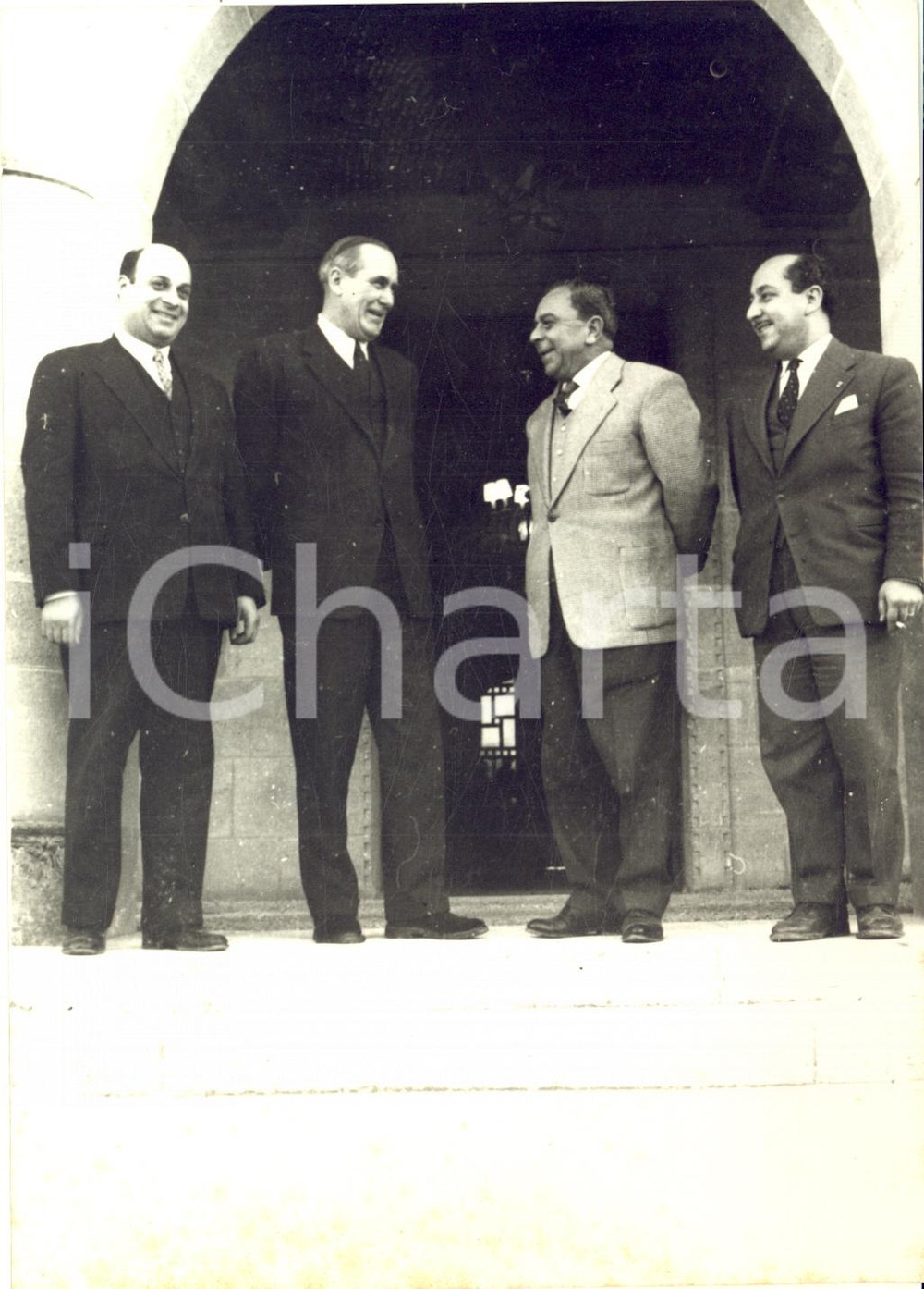 1959 NICOSIA CYPRUS Rauf DENKTAS - Fazil KUTCHUK - Sir Hugh FOOT - Osman OREK