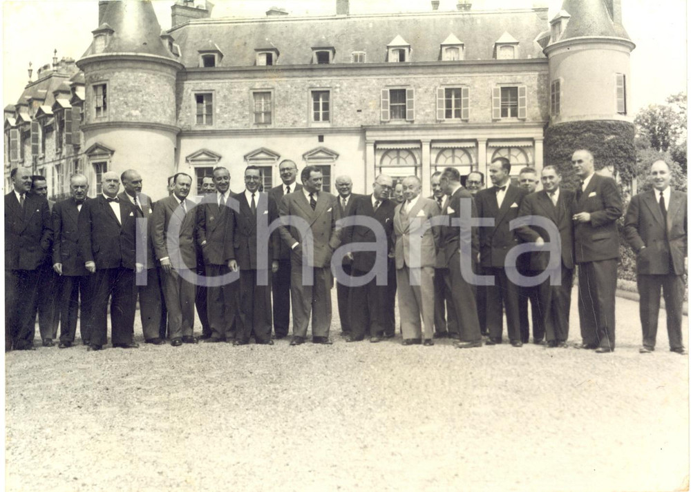 1953 Château RAMBOUILLET - Conseil des Ministres - Vincent AURIOL Joseph LANIEL