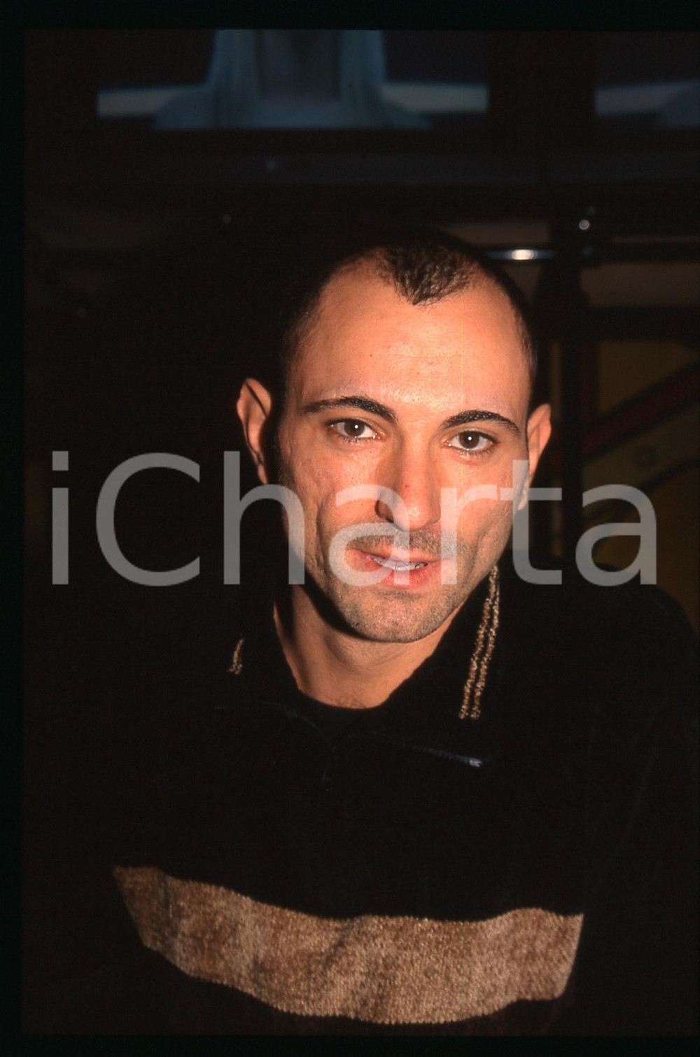 35mm vintage slide * 1980ca MUSICA Roberto CONCINA "Robert MILES" Ritratto (21)
