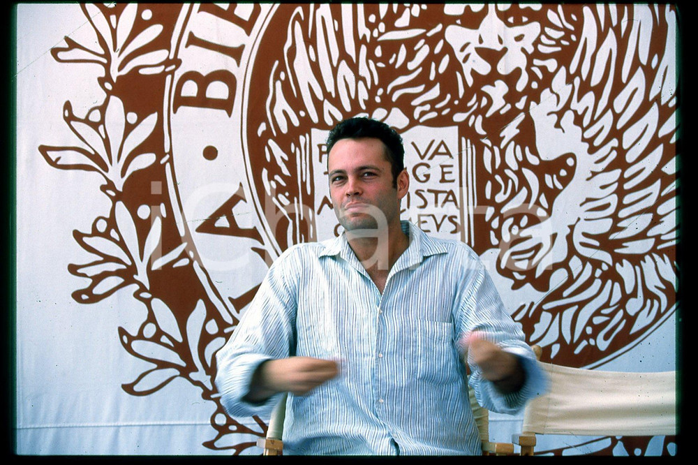 35mm vintage slide* 1993 VENEZIA Vince VAUGHN Mostra del Cinema Portrait (2)