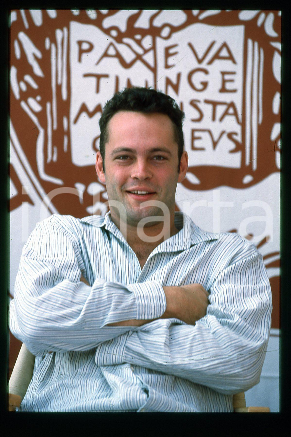 35mm vintage slide* 1993 VENEZIA Vince VAUGHN Mostra del Cinema Portrait (3)