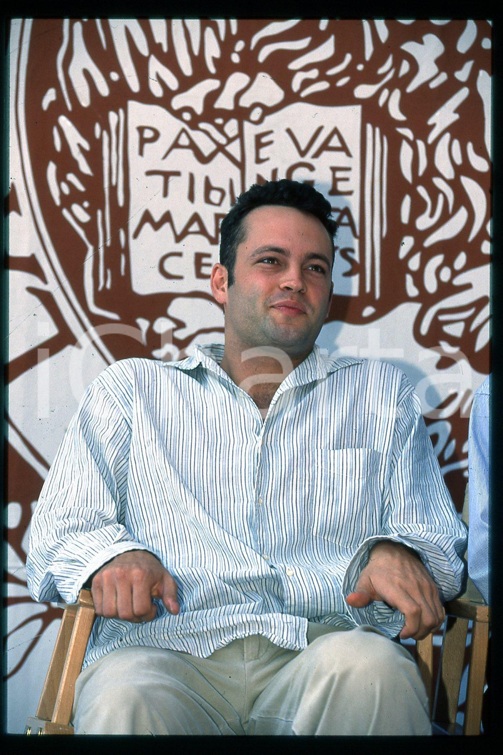 35mm vintage slide* 1993 VENEZIA Vince VAUGHN Mostra del Cinema Portrait (4)