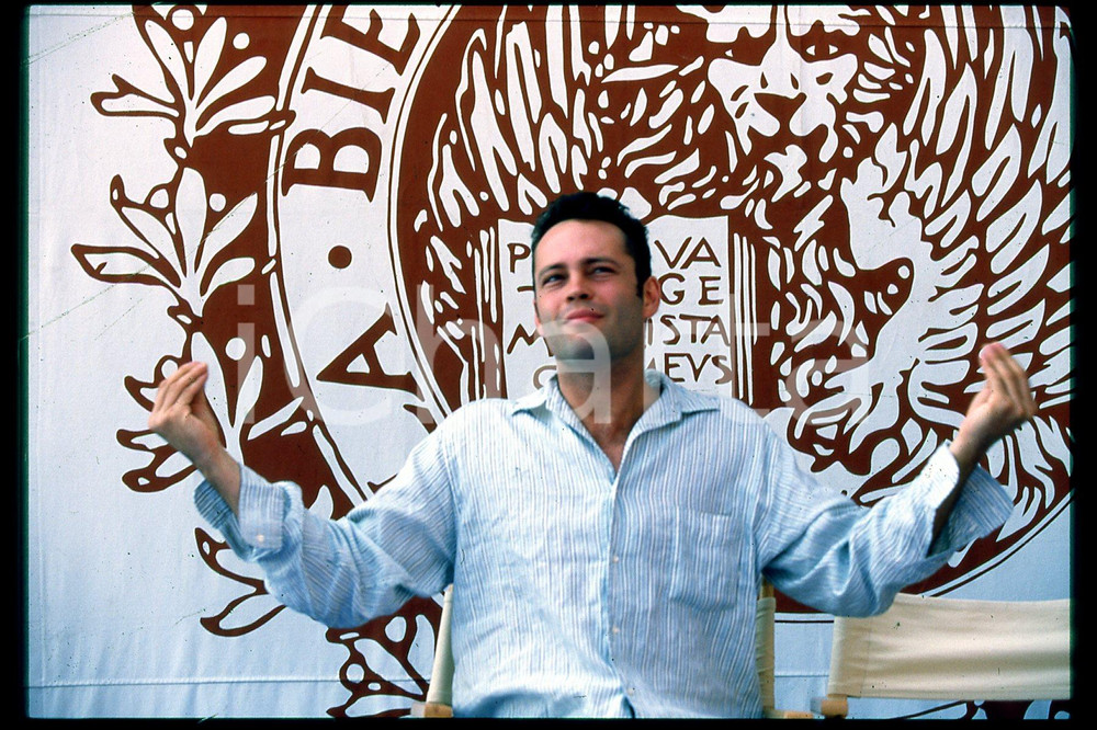 35mm vintage slide* 1993 VENEZIA Vince VAUGHN Mostra del Cinema Portrait (8)