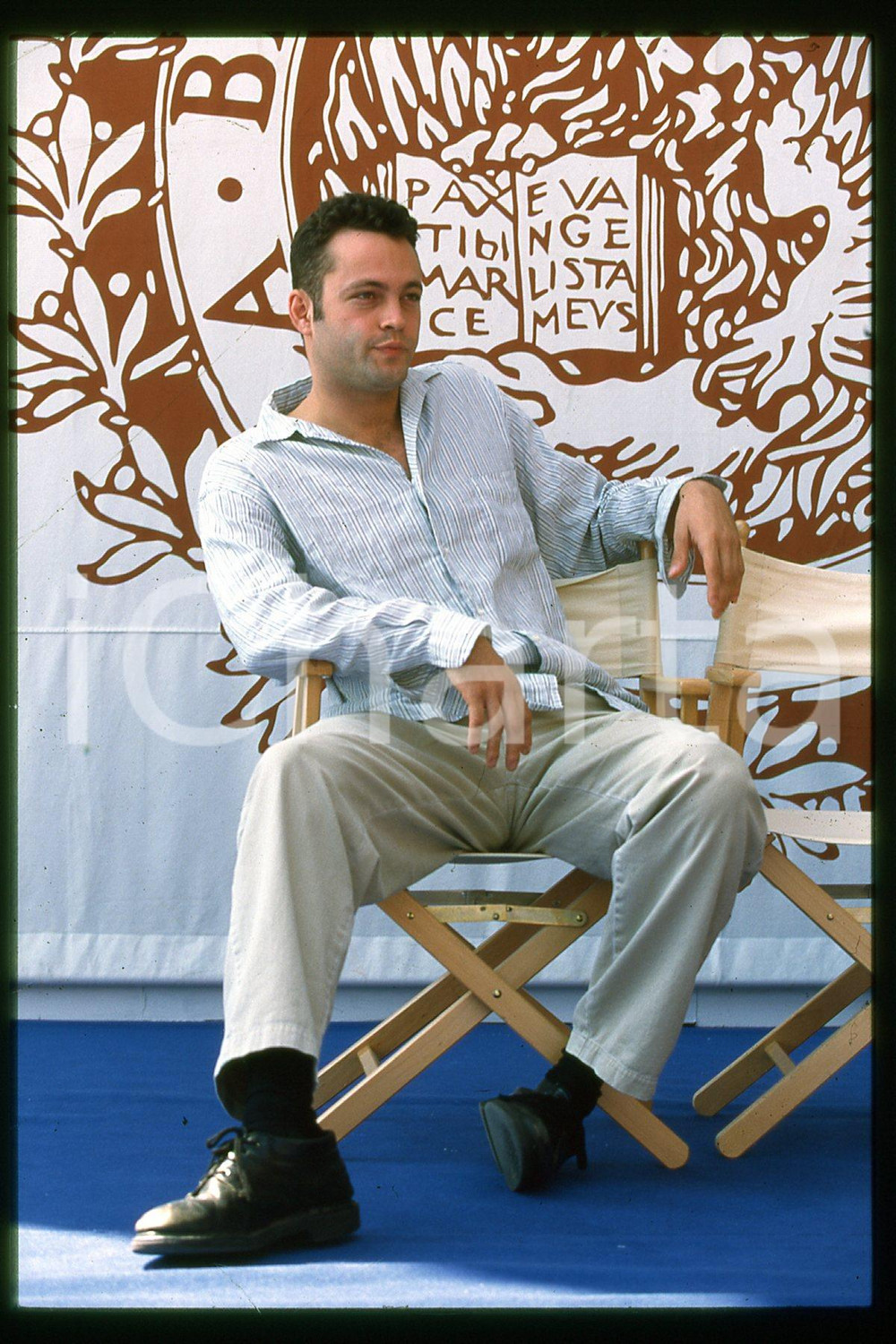 35mm vintage slide* 1993 VENEZIA Vince VAUGHN Mostra del Cinema Portrait (16)