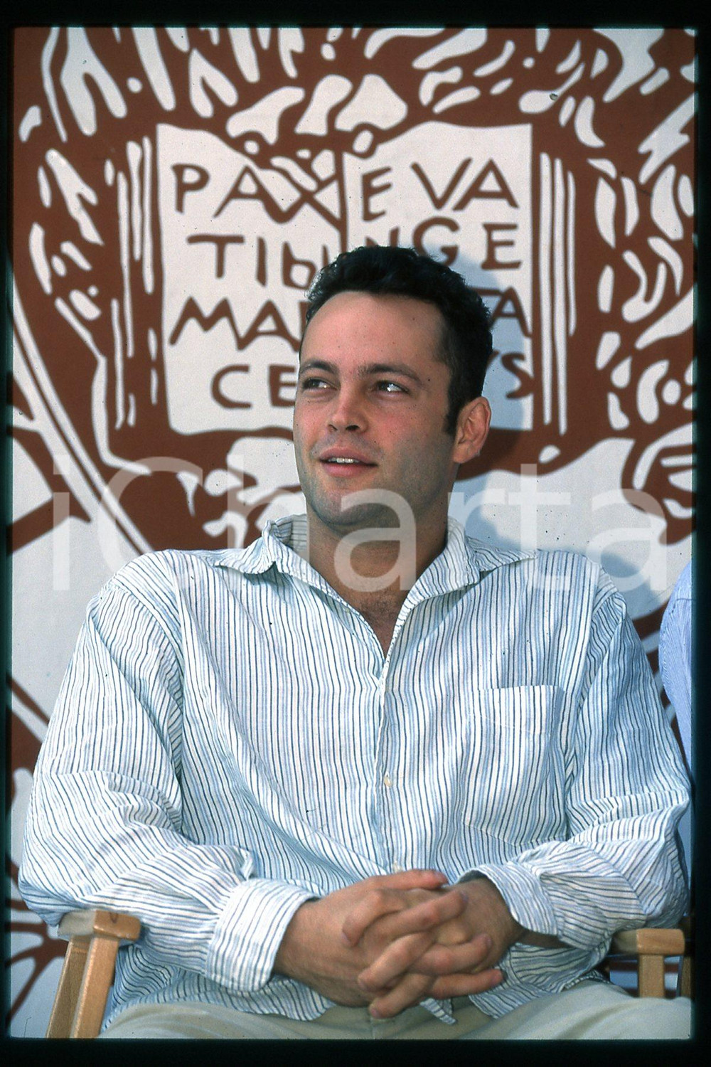 35mm vintage slide* 1993 VENEZIA Vince VAUGHN Mostra del Cinema Portrait (17)