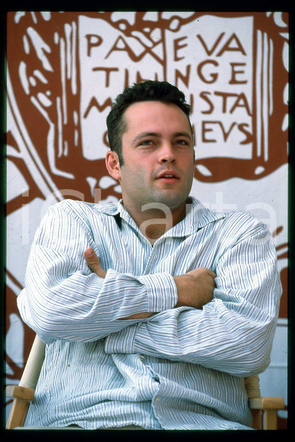 35mm vintage slide* 1993 VENEZIA Vince VAUGHN Mostra del Cinema Portrait (20)