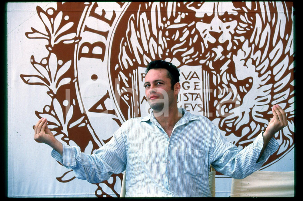 35mm vintage slide* 1993 VENEZIA Vince VAUGHN Mostra del Cinema Portrait (22)