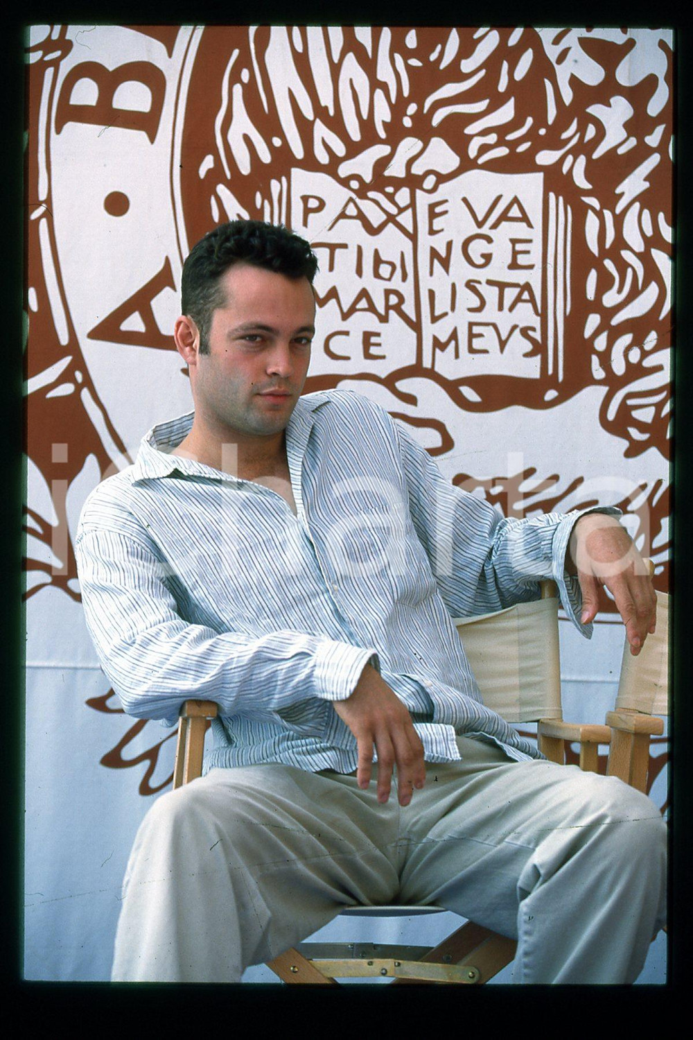 35mm vintage slide* 1993 VENEZIA Vince VAUGHN Mostra del Cinema Portrait (23)
