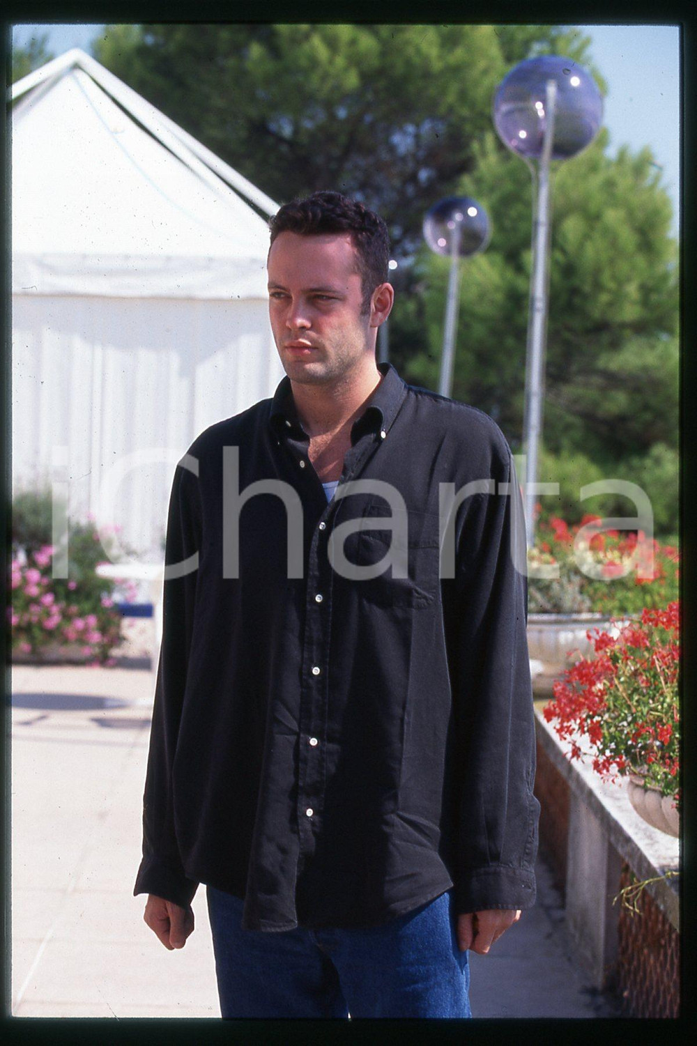 35mm vintage slide* 1993 VENEZIA Vince VAUGHN Mostra del Cinema Portrait (53)