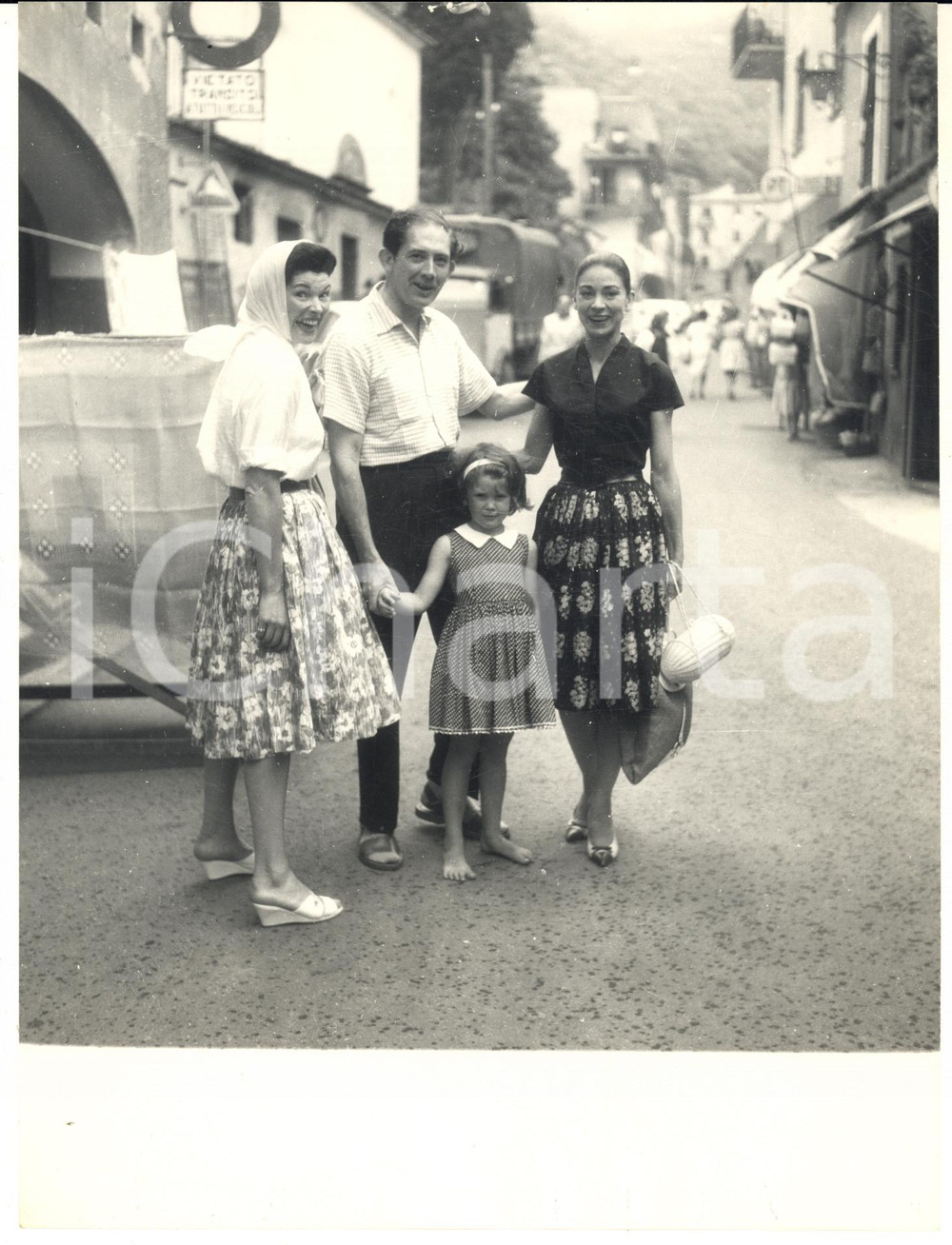 Fotografia d epoca originale 1960 PORTOFINO Margot FONTEYN Roberto ARIAS Foto RARA 18x24 cm 1