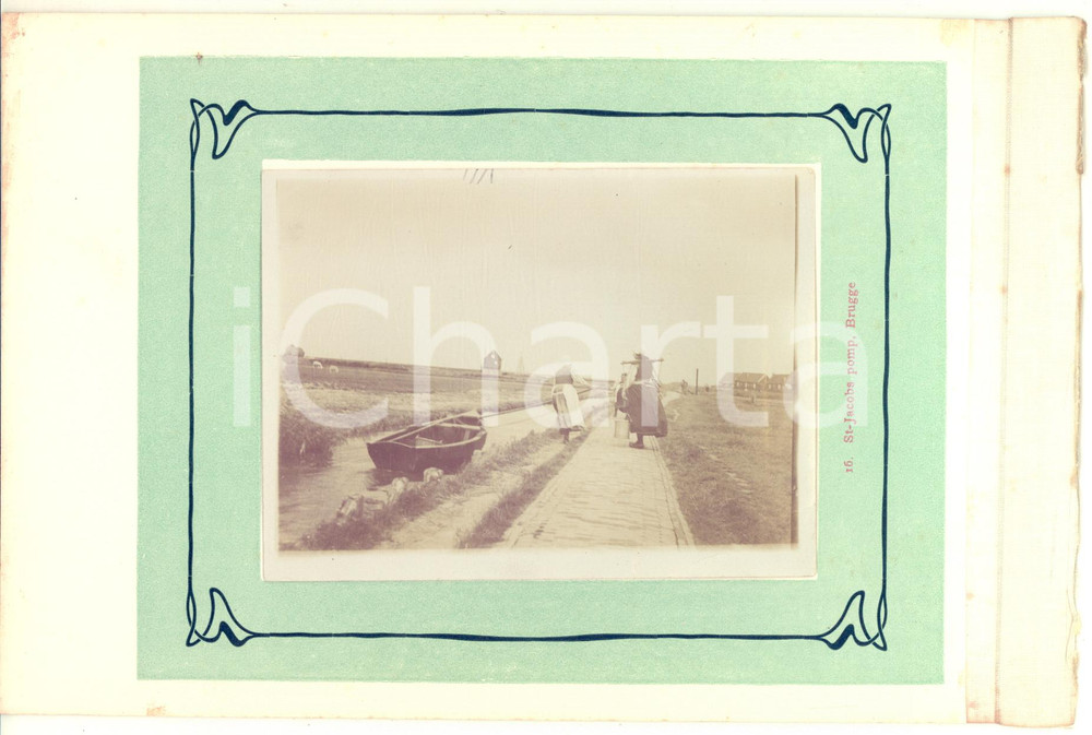 1910 ca BRUGGE (BELGIUM) St.JACOBS pomp - Vintage photo ANIMATED 23x15 cm  Fotografia originale d'epoca.La fotografia &egrave; montata su cartoncino rigido, con margine telato, poich&eacute; era parte di un album o serie.CONDIZIONI: GFORMATO: 23x15 cm (cartoncino); 11x8 cm (fotografia)    originale e autentica 1