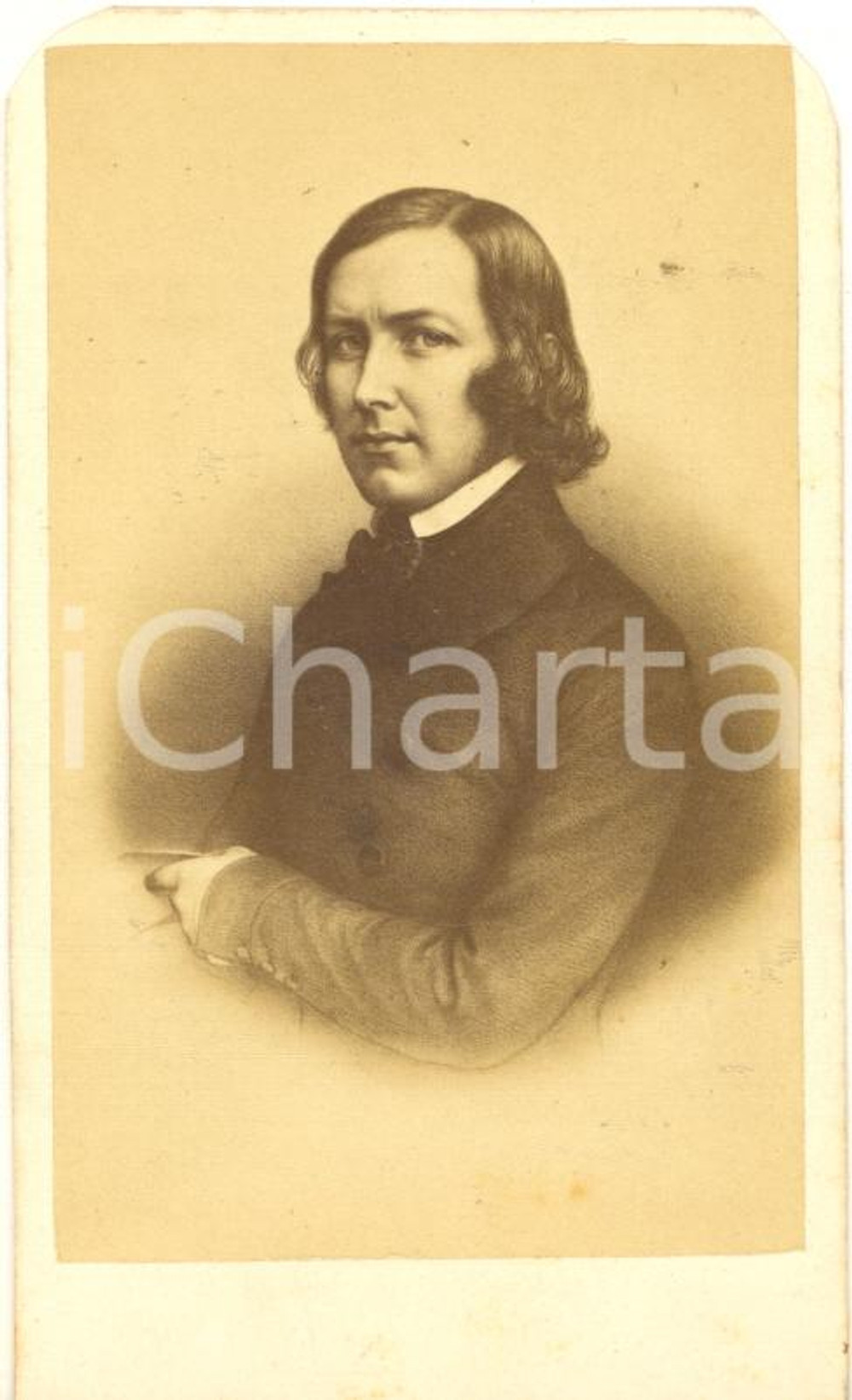 1860 ca Charles de MONTALAMBERT - Portrait - Photo CDV E. DESMAISONS PARIS  Fotografia originale d'epoca, stampata all'albumina.FOTOGRAFO: E. Desmaisons - ParisCONDIZIONI: G (ma margini superiori smussati per l'inserimento in un album)FORMATO: CDV    originale e autentica 1