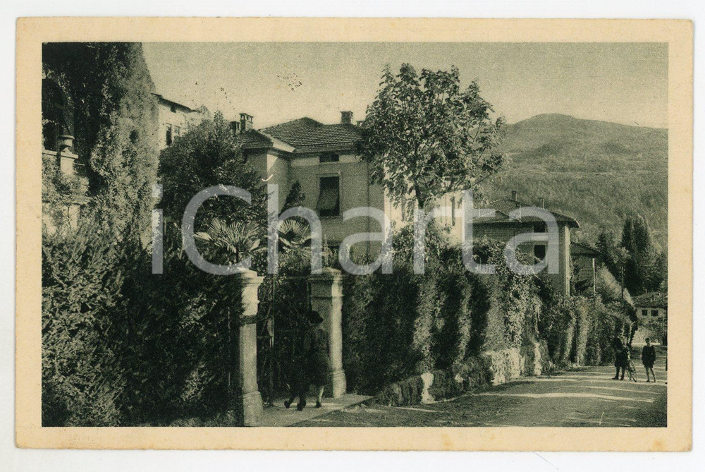 1919 ROVERETO (TN) Viale dei Colli - Cartolina ANIMATA FP VG  Cartolina postale d'epoca, viaggiata.CONDIZIONI: FAIRFORMATO: FP    originale e autentica 1