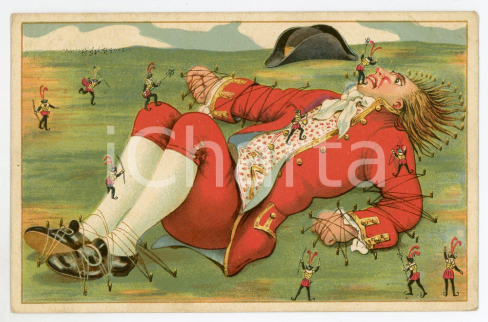 1925 I VIAGGI DI GULLIVER Illustrazione di Corrado SARRI Cartolina FP VG (4)  Cartolina postale d'epoca, viaggiata.CONDIZIONI: FAIRFORMATO: FP    originale e autentica 1