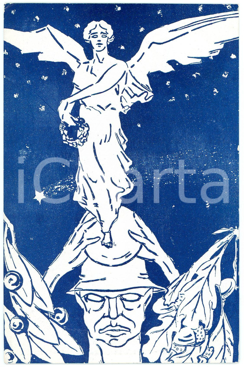 1918 WW1 ITALIA Cartolina della Vittoria - Deposito Mitraglieri FIAT BRESCIA  Cartolina postale d'epoca, non viaggiata.Reca al verso l'indicazione a stampa: Deposito mitraglieri "Fiat" - Brescia - Ufficio propagandaCONDIZIONI: G FORMATO: FP    originale e autentica 1
