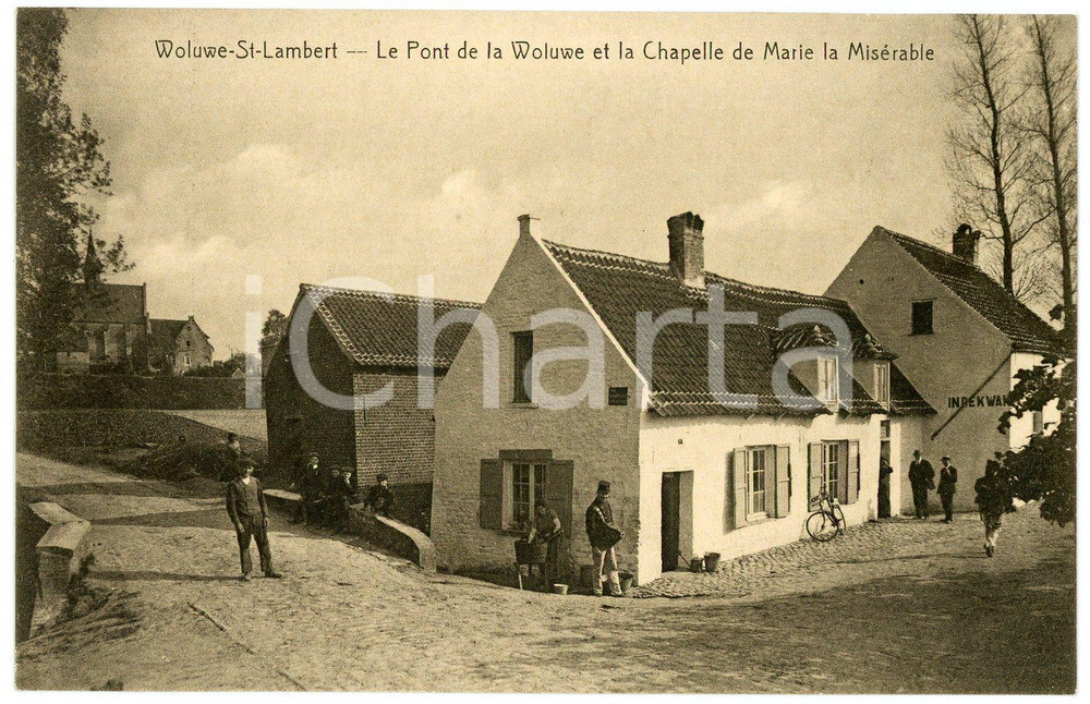 1930 ca WOLUWE-SAINT-LAMBERT Chapelle de Marie la Misérable - Postcard FP VG  Cartolina postale d'epoca, non viaggiata. FAIR/discreto Smussature agli angoli Formato: FP originale e autentica 1