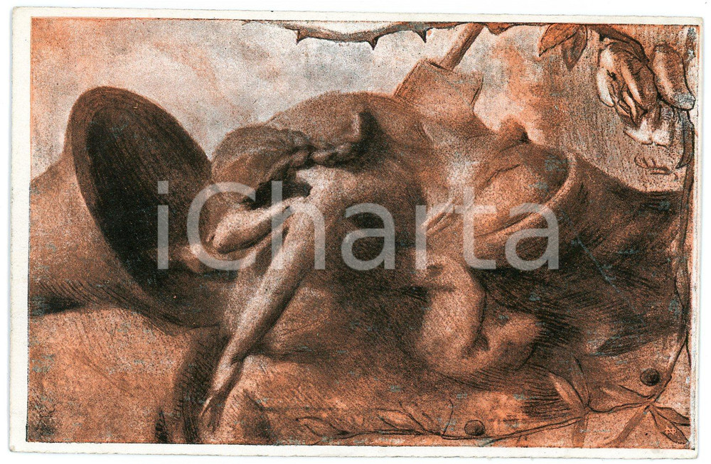 1917 Comitato Prevenzione Tetano - Cartolina Patriottica Caduti WW1 e Moti 1848 Cartolina postale d'epoca, viaggiata. CONDIZIONI: FAIRFORMATO: FP    originale e autentica 1