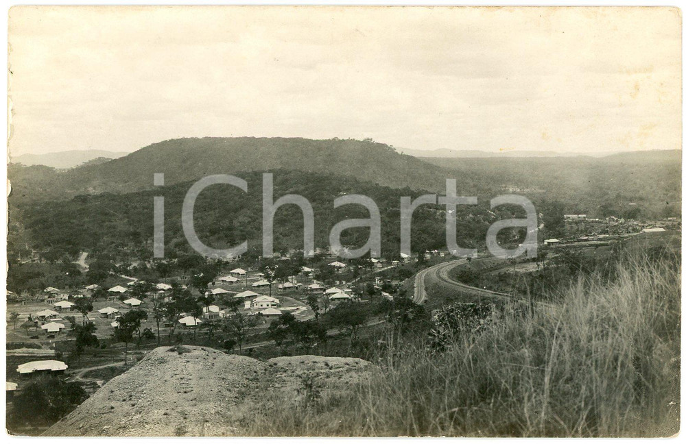1930 ca CONGO BELGE - Mines du KATANGA - PANDA - Vue - Photo 14x9 cm Fotografia originale d'epoca, in formato cartolina postale. GOOD/buono  Formato: 14x9 cm originale e autentica 1