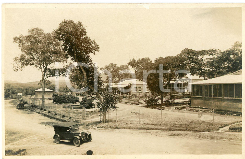 1930 ca CONGO BELGE - KATANGA - PANDA Hôpital Européen ^Photo L. GABRIEL Fotografia originale d'epoca.FOTOGRAFO: L&eacute;opold Gabriel - Panda - Katanga  FAIR/discreto piccola abrasione al lato superiore Formato: 14x9 cm originale e autentica 1