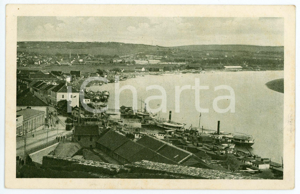 1910 ca BELGRADE (SERBIA) View - Port - Old vintage postcard  Cartolina postale d'epoca, non viaggiata.CONDIZIONI: GFORMATO: FP    originale e autentica 1