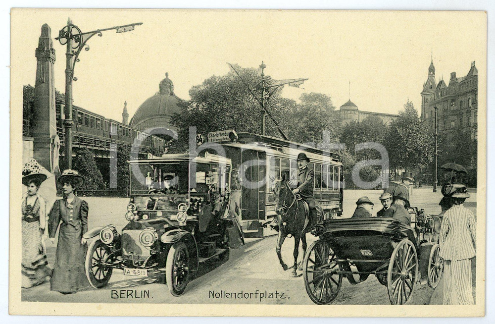 1920 ca BERLIN Nollendorfplatz - Photomontage - Carte postale FP NV  Cartolina postale d'epoca, non viaggiata.CONDIZIONI: GOODFORMATO: FP    originale e autentica 1