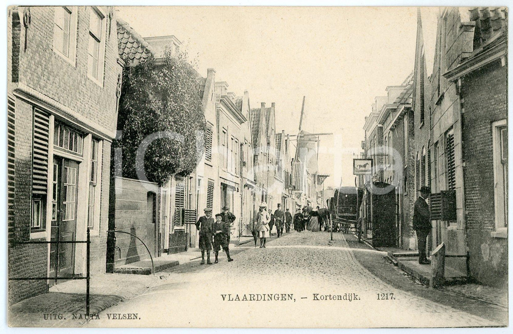 1900 ca VLAARDINGEN - NEDERLAND Kortendijk - Postcard FP NV  Cartolina postale d'epoca, non viaggiata. GOOD/buono  Formato: FP originale e autentica 1