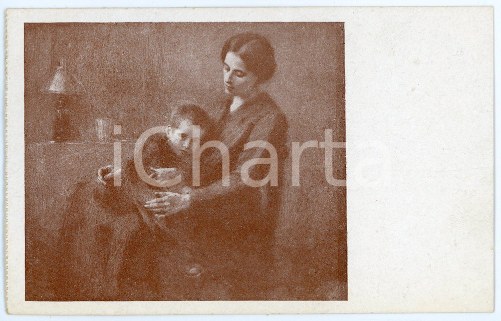 1915 ca WW1 - MILANO Comitato Assistenza per la guerra - Cartolina pro orfani  Cartolina postale d'epoca, non viaggiata. GOOD/buono  Formato: FP originale e autentica 1