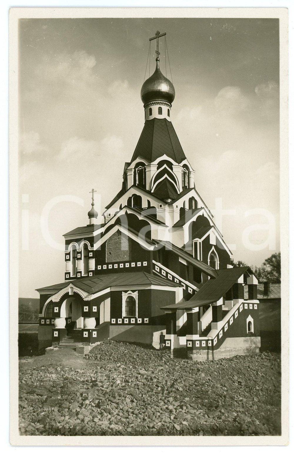 1910 ca UZHHOROD - UKRAINE Eglise russe - Pravoslavny kostel - Postcard FP NV Cartolina postale d'epoca, non viaggiata. GOOD/buono  Formato: FP originale e autentica 1