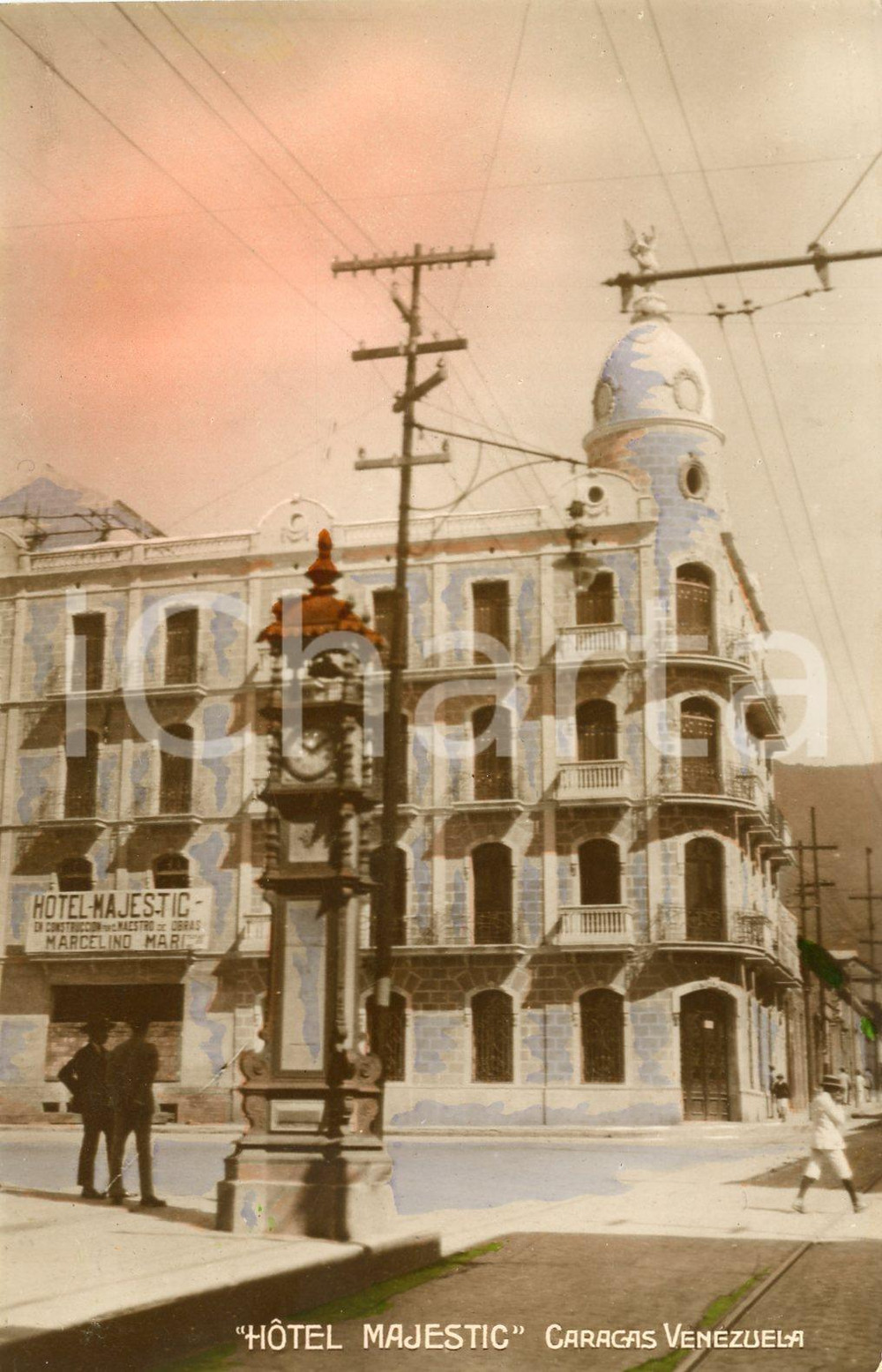 1929 CARACAS (VENEZUELA) Hotel Majestic - Postcard FP NV  Cartolina postale d'epoca, non viaggiata ma con nota manoscritt al verso.CONDIZIONI: FFORMATO: FP    originale e autentica 1