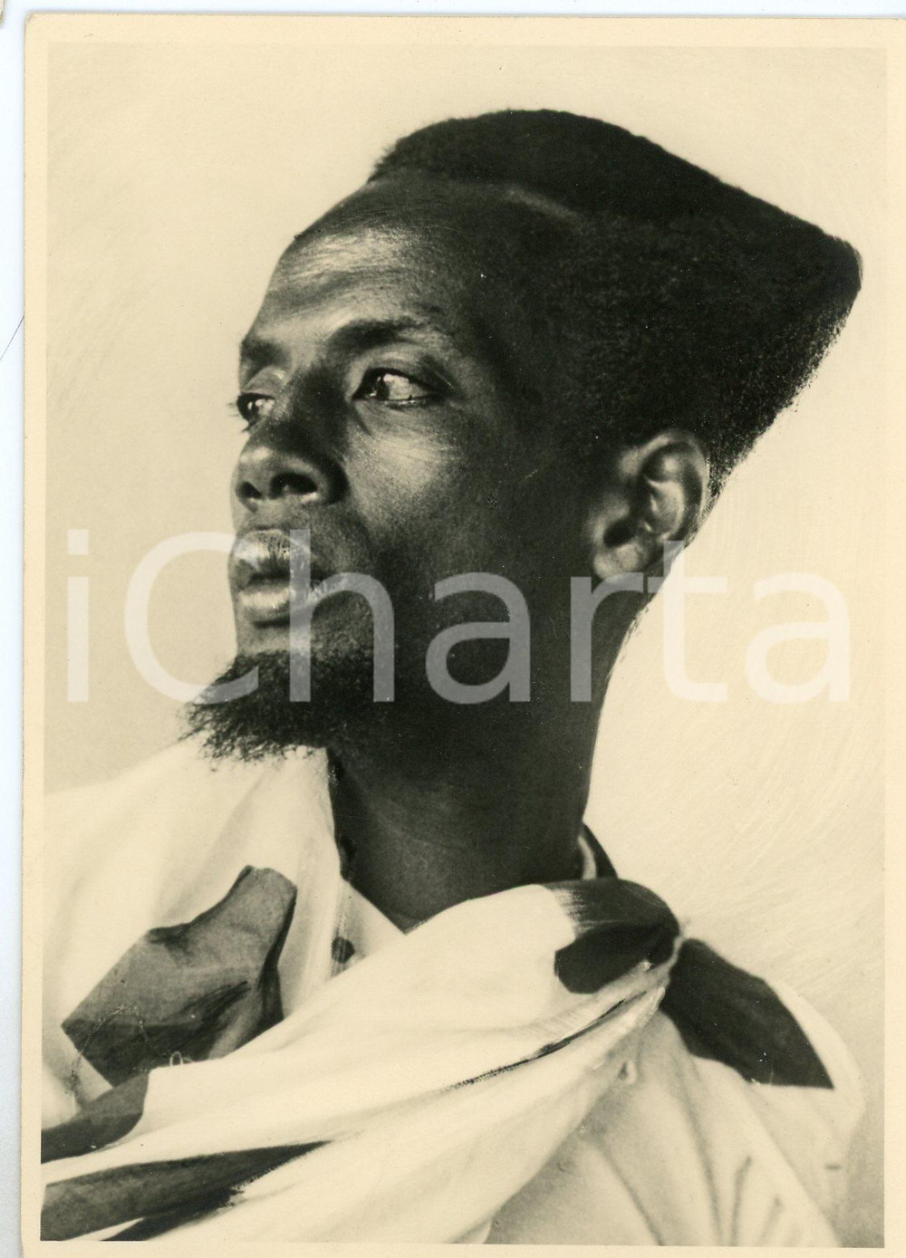 Cartolina originale da collezione 1930 ca RUANDA  RWANDA Homme MUTUDZI Carte postale FG NV 1